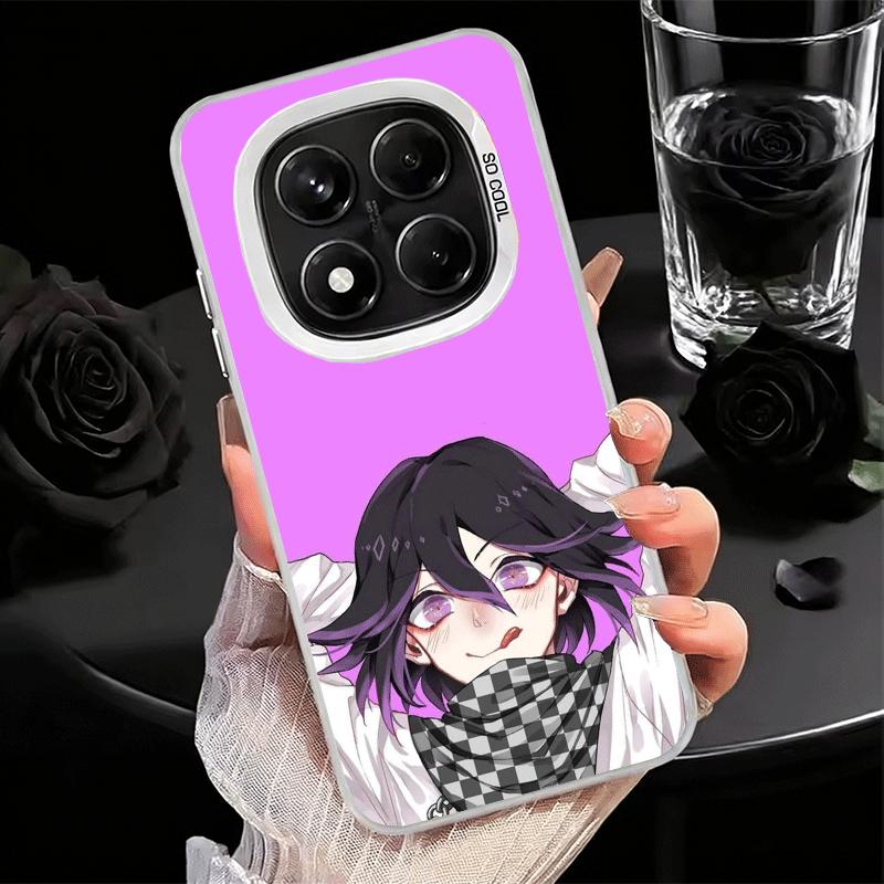 

Anime D-Danganronpa Soft Phone Case for Xiaomi Redmi Note 13 14 15 Pro Plus 12S 12 11S 11 11T 10S 10 Shockproof Cover Back Shell Redmi Note 15 4G