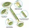 Natural Facial Jade Lifting Roller and Gua Sha Massage Tools Jade Roller Set