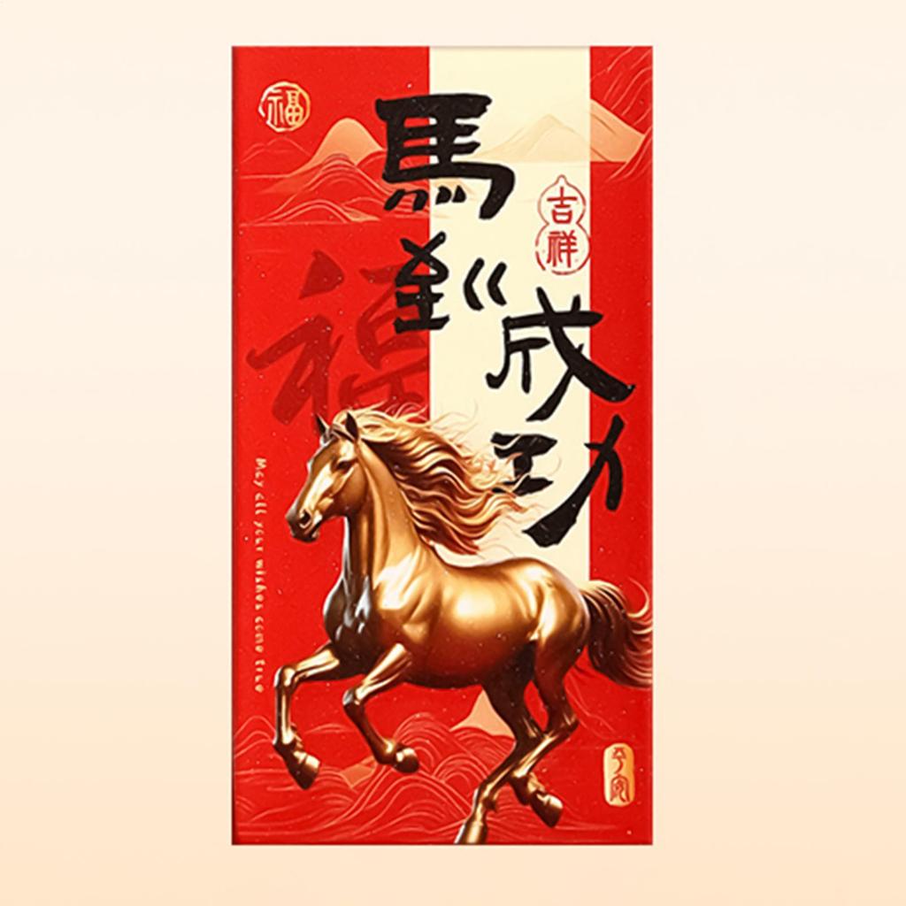 Red Envelopes For Money 6 Pieces Holiday Favor Year Of The Horse Red Packets 2026 For Birthday Party Wedding Celebration Spring