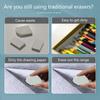 3/6Pcs Rubber Pencil,Highlighter Art Eraser Professional Art Pens For Drawing Sketching Accessories Not Damage Paper Stationery