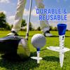 Golf Tees Height Adjustable High Stability Low Friction Increase Distance Unbreakable Long Golf Tees Golf Training Tool