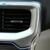 For Volvo V40 Interior Console Air Conditioning Outlet Decorative Cover Trim Stainless Steel Car Accessories Styling