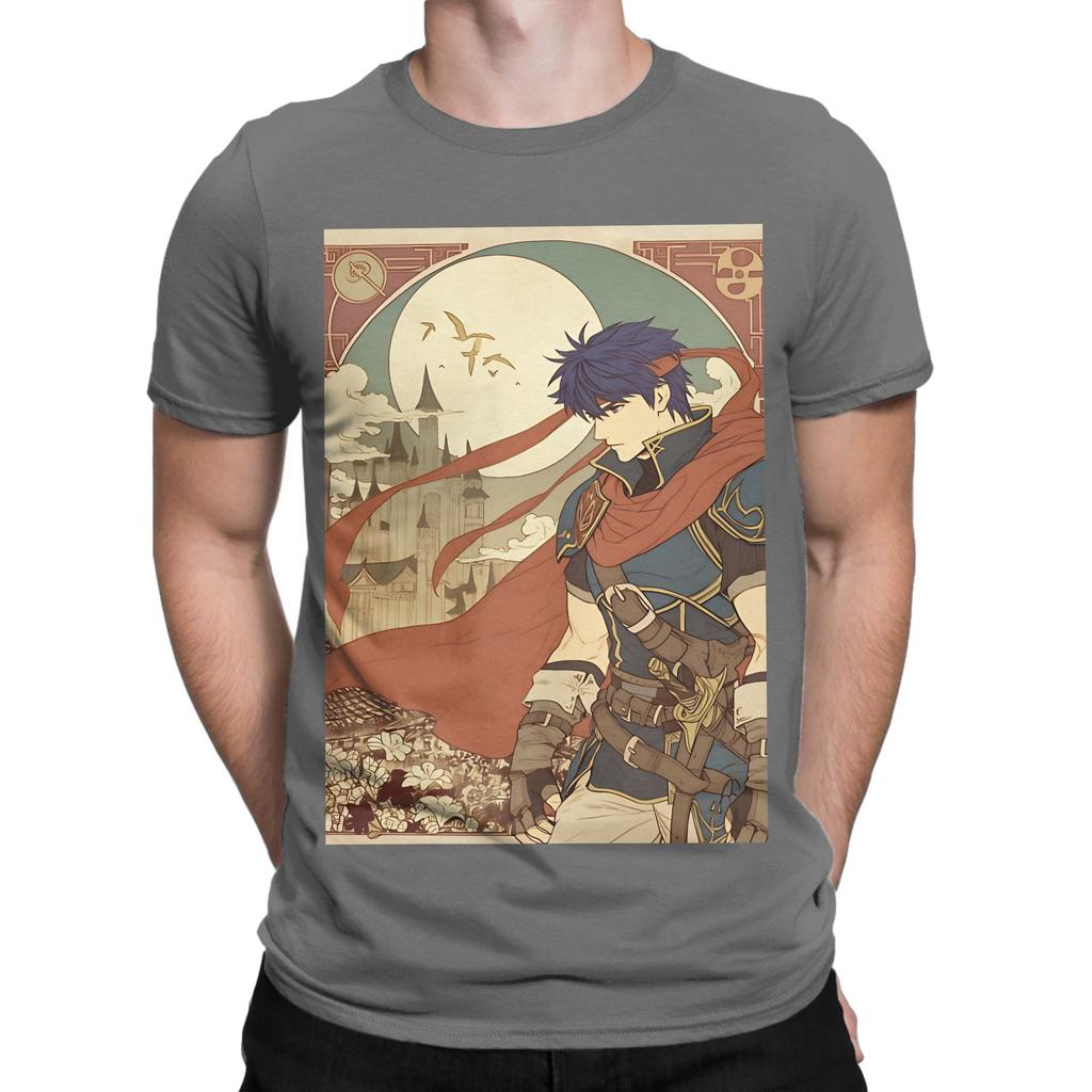 Fire Emblem Traditional Ike Funny Graphic 100 Cotton TShirt Fire Emblem Tees Tops For Unisex