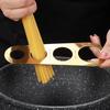 1pc- Stainless Steel Pasta Measuring Instrument, 4-hole Pasta Measuring Instrument Kitchen Accessories