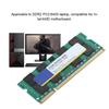 Xiede DDR2 800Mhz 2G 1.8V 200Pin for Laptop High Running Speed Memory RAM Fully Compatible