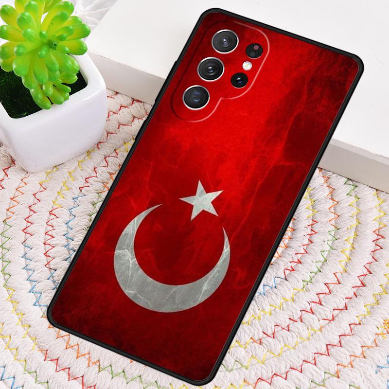 

Turkey Flag TPU Phone Case For Samsung Galaxy note 10 pro S26 S25 S24 S23 S22 Ultra Plus S21 FE S20 Shockproof Cover Galaxy S22 5G