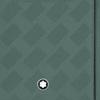 Montblanc 3.0 Hexagonal White Star Logo Leather Card Holder Men Accessories Walnut-Green MB198085