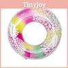 Factory Hot Selling Ins Pattern Adult Inflatable Underarm Swimming Ring With Colorful Petal For Beginners