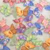 Spring Butterfly Resin Cabochon 100pcs Resin Flatbacks for DIY Decoration Accessories  Ornament Bulk Supplier