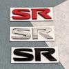AAWF1 3D Premium SR S R Sticker Compatible Compatible for ALTIMA SENTRA SR TURBO Car Engine Hood Fender Trunk Tail Rear Decal Emblem Badge Sticker