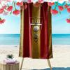 Lecce Spirit Print Beach Towel, Large Soft Quick Dry Towel for Beach Camping Swimming