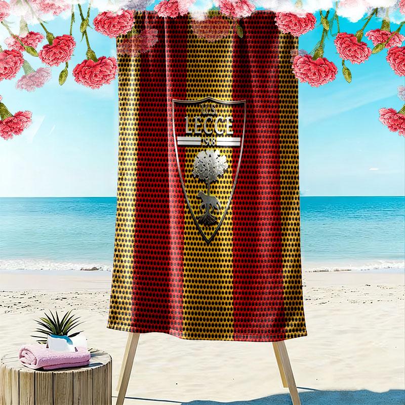Lecce Spirit Print Beach Towel, Large Soft Quick Dry Towel for Beach Camping Swimming