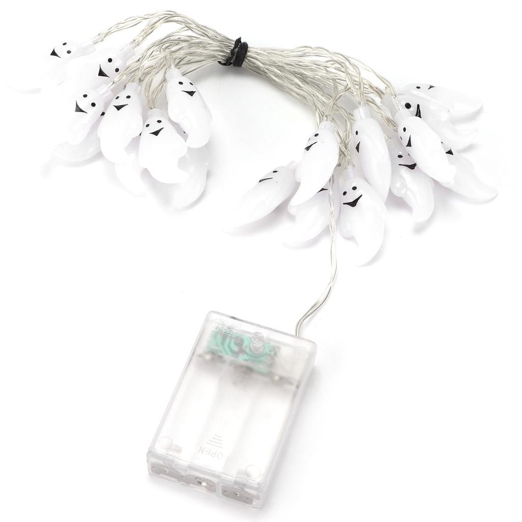 Skeleton Lights Mini Portable Battery Powered Energy Saving LED Lights Halloween Skull Lights