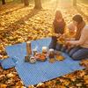 Picnic Mat Foldable Lightweight Picnic Rug with Storage Bag and Shoulder Strap