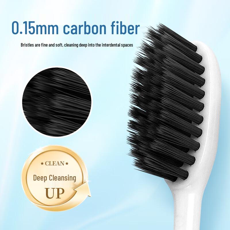 FROG Adult Charcoal Soft Bristle Toothbrush (12-pack)