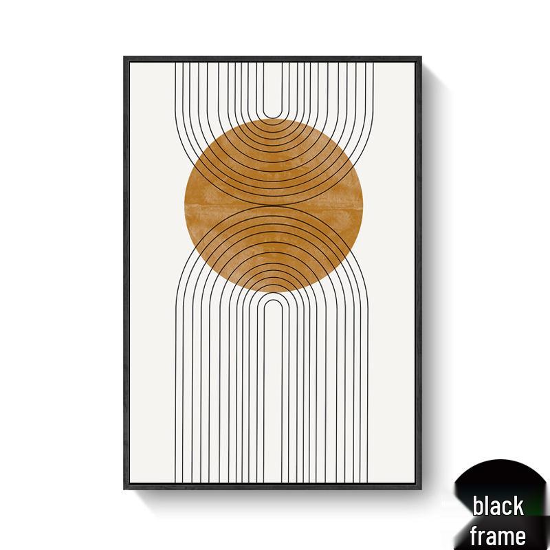High-End Abstract Line Art Canvas Set for Living and Dining Rooms