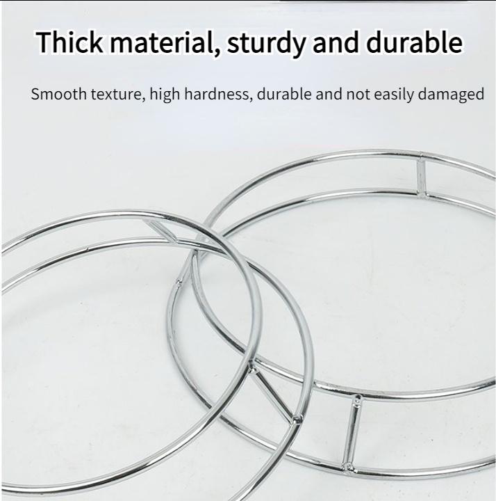 Topfuntersetzer aus Gusseisen, Topfständer aus Edelstahl, doppellagiger Topfuntersetzer, wärmeisolierend und hitzebeständig, zur Platzierung von Pfannenständern