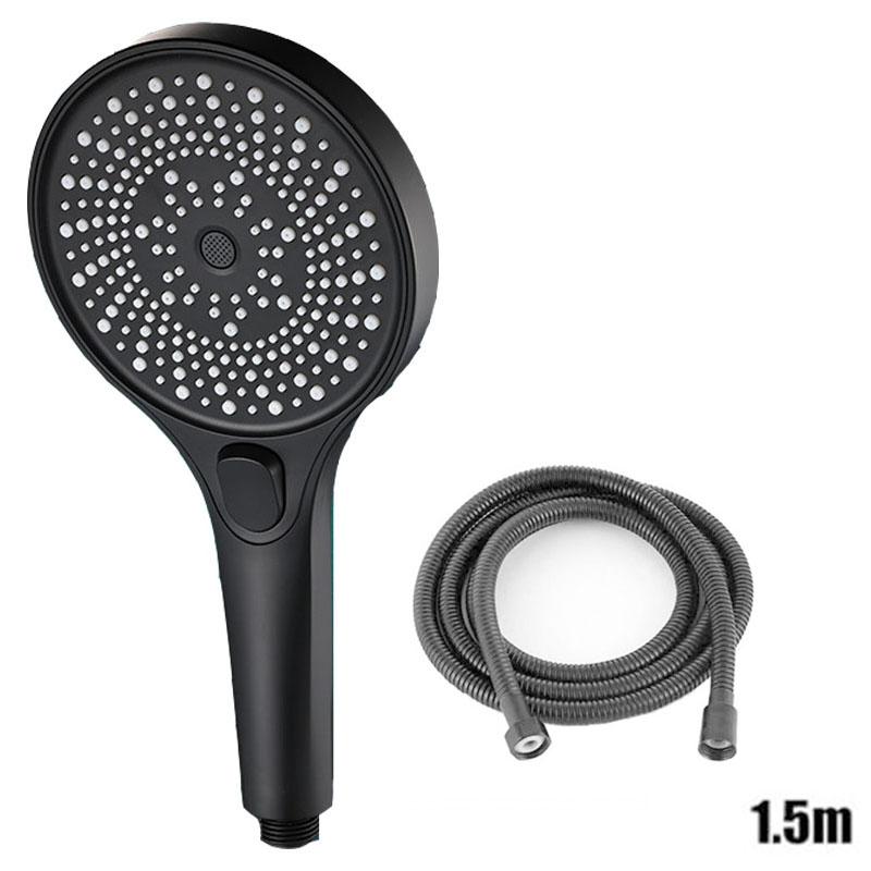Showerhead Large Panel Replete for Shower Accessories Three Modes Shower Heads High Pressure Bathroom Showers Parts Fixture Home