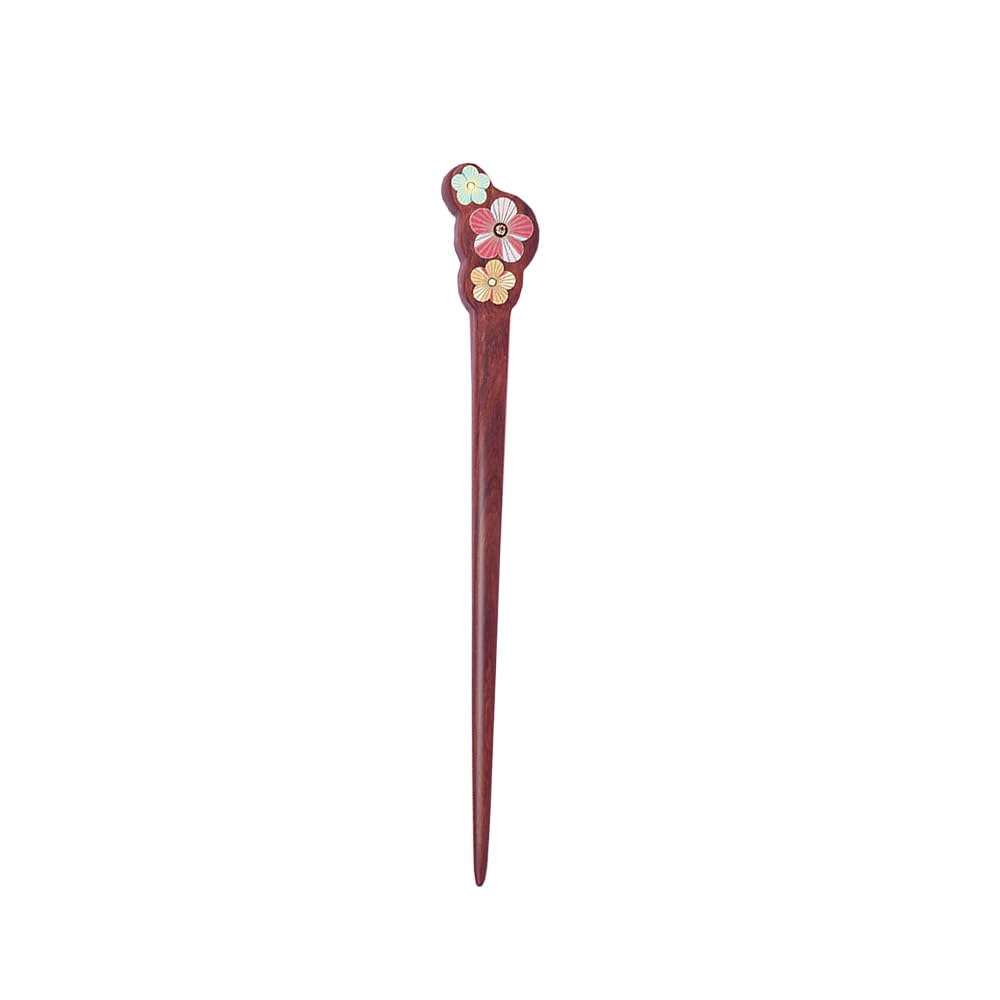 Single Wooden Hair Hair Yukata Hair Japanese TAN Lacquerware Hair Ornament Fuyo Ornament, Stick, Accessory, Style, MUJIANG, -