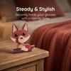 Four Optional Animal Carving Designs Wooden Animal Shaped Eyeglass Holder