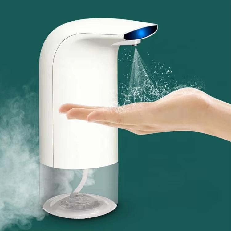 350ml Hand Free Foaming Soap Dispenser ABS Plastic Automatic Liquid Soap Dispenser Touchless Bathroom Modern Design
