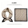 [111 Mulberry Silk] Spring and Autumn Versatile Colorful Scarf Small Scarf Silk Scarf 11cm Small Square Scarf Women