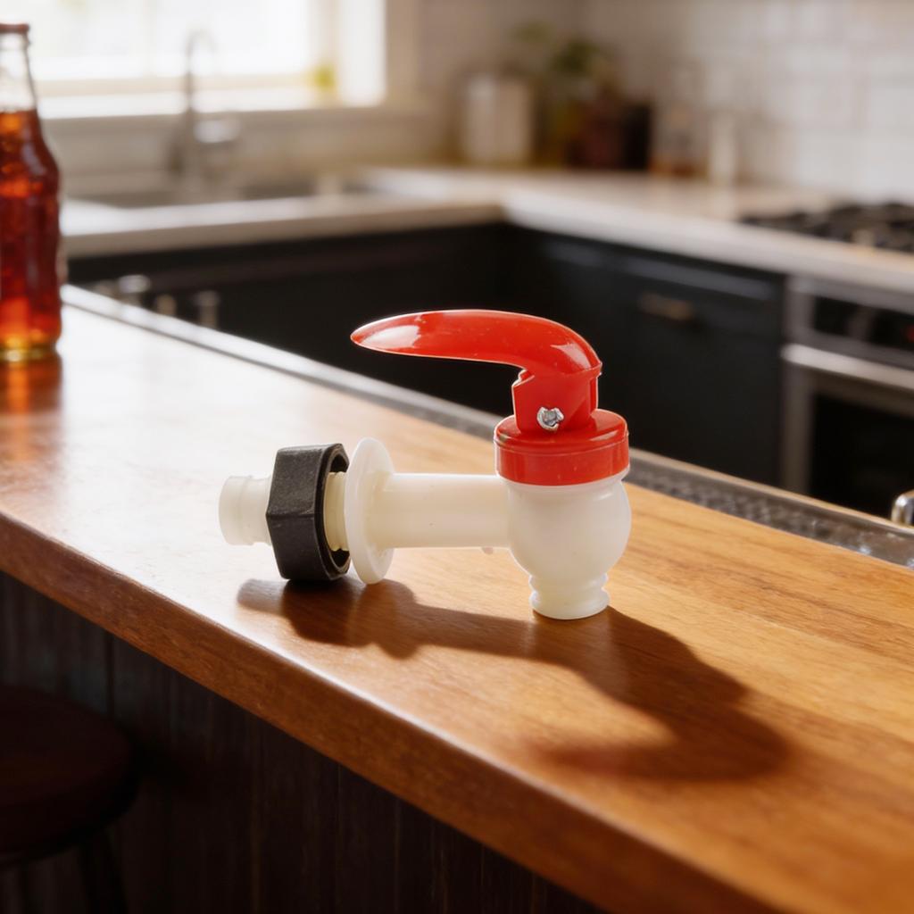 Wine Bottle Faucet Plastic Valve Dispenser for Jar and Water Tank Controlling Liquid Flow with User Friendly Operation