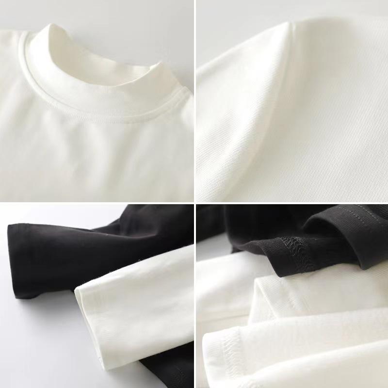 Long Sleeve Female Cold Basic Warm Shirt Spring and Autumn Outer Wear Big Size Bottom Shirt T-shirt Modal Lapel Hundreds of Inner Tops