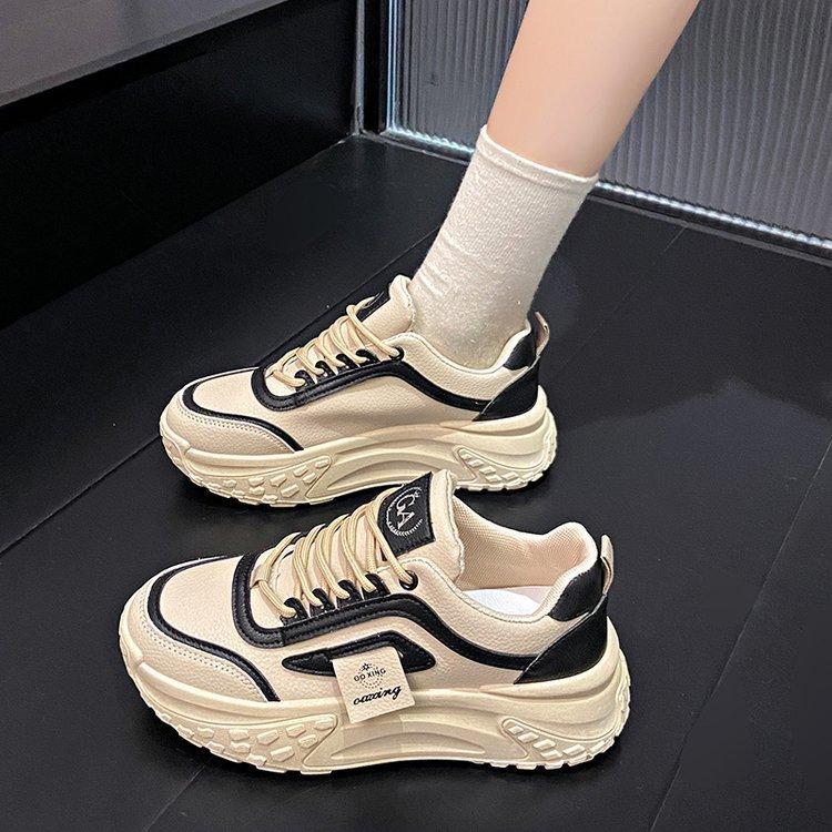 Foreign trade platform dad shoes women's 2025 autumn new trend fashion student running shoes heightening casual sports shoes