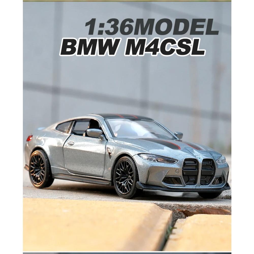 1/36 BMW M4 CSL Metal Toy Alloy Car Diecasts & Toy Vehicles Car Model Model Car for Children