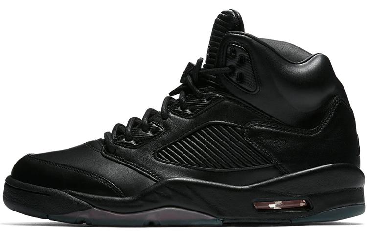 Jordan 5 Retro Premium Triple Black 881432-010 44 black