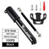 WEST BIKING Bike Inflated Pump High Pressure 160PSI Aluminum Bicycle Air Pump Presta Schrader Valve Bike Tire Pump With Hose