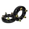 Durax PCD100 Wide Tread Spacer, 0.8 Inches (20 Mm), 5H, M12 X P1.5, Set of 2 (Black)