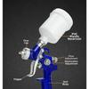 H-2000 Pneumatic Spray-Gun HVLP Spray Tool 0.8/1.0mm Nozzle With Quick Connector Spray-Gun For Car Furniture Painting Repair