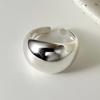 Argint Sterling 925, suprafață netedă, inel reglabil pentru femei, inele de nuntă pentru femei, bijuterii de lux, accesorii cu ridicata, bani 925