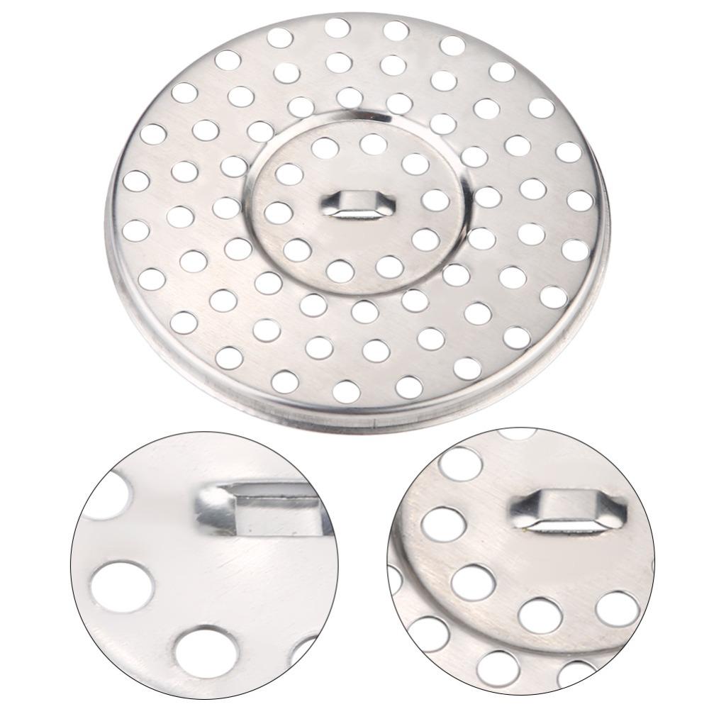 2 Pack Small Holes Shower Floor Drain 8.5cm/3.34inch Diameter Floor Drainage Gully  Bathtub