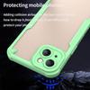 Armor Series For iPhone 15 Case PC+TPU Semi-Transparent Frosted Finish Protective Phone Cover