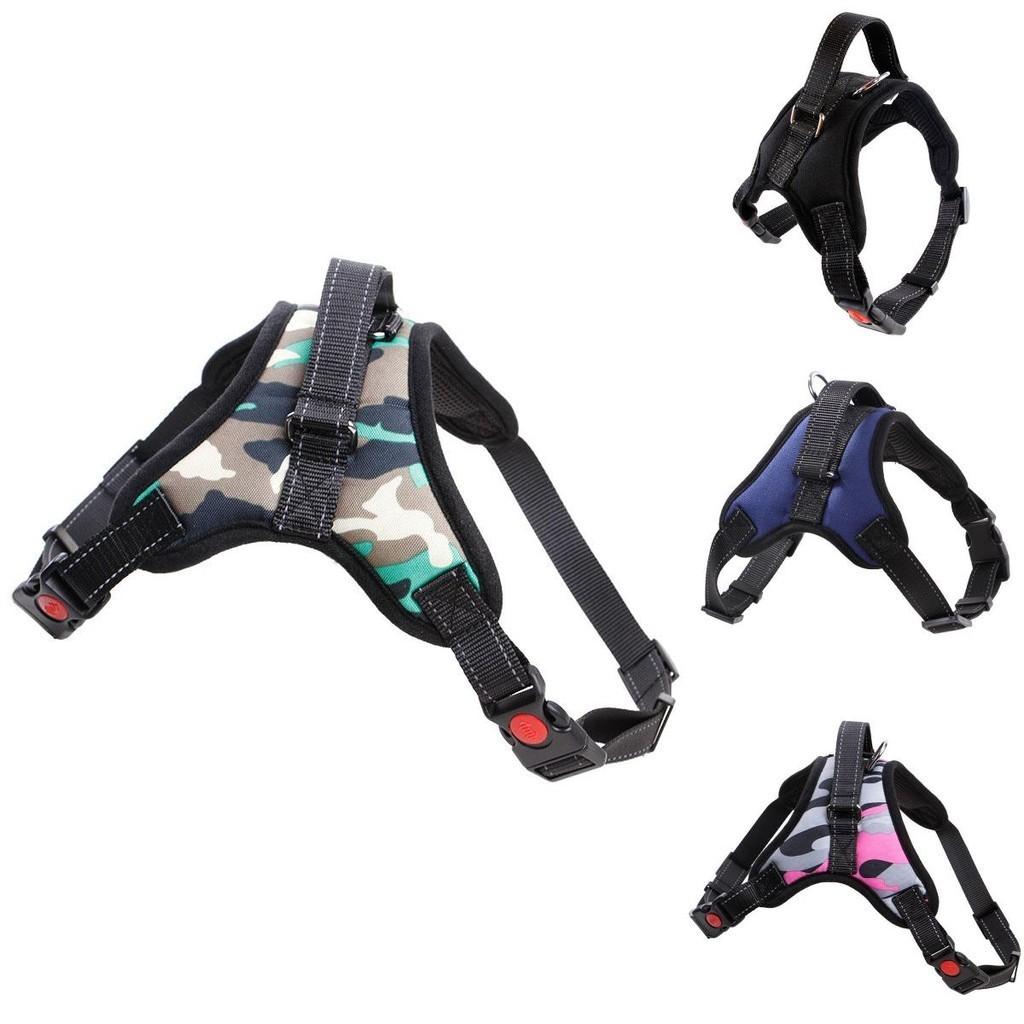 No Pull Adjustable Harness Leash Dog Pet Vest Walk Out Strap Collar Vest