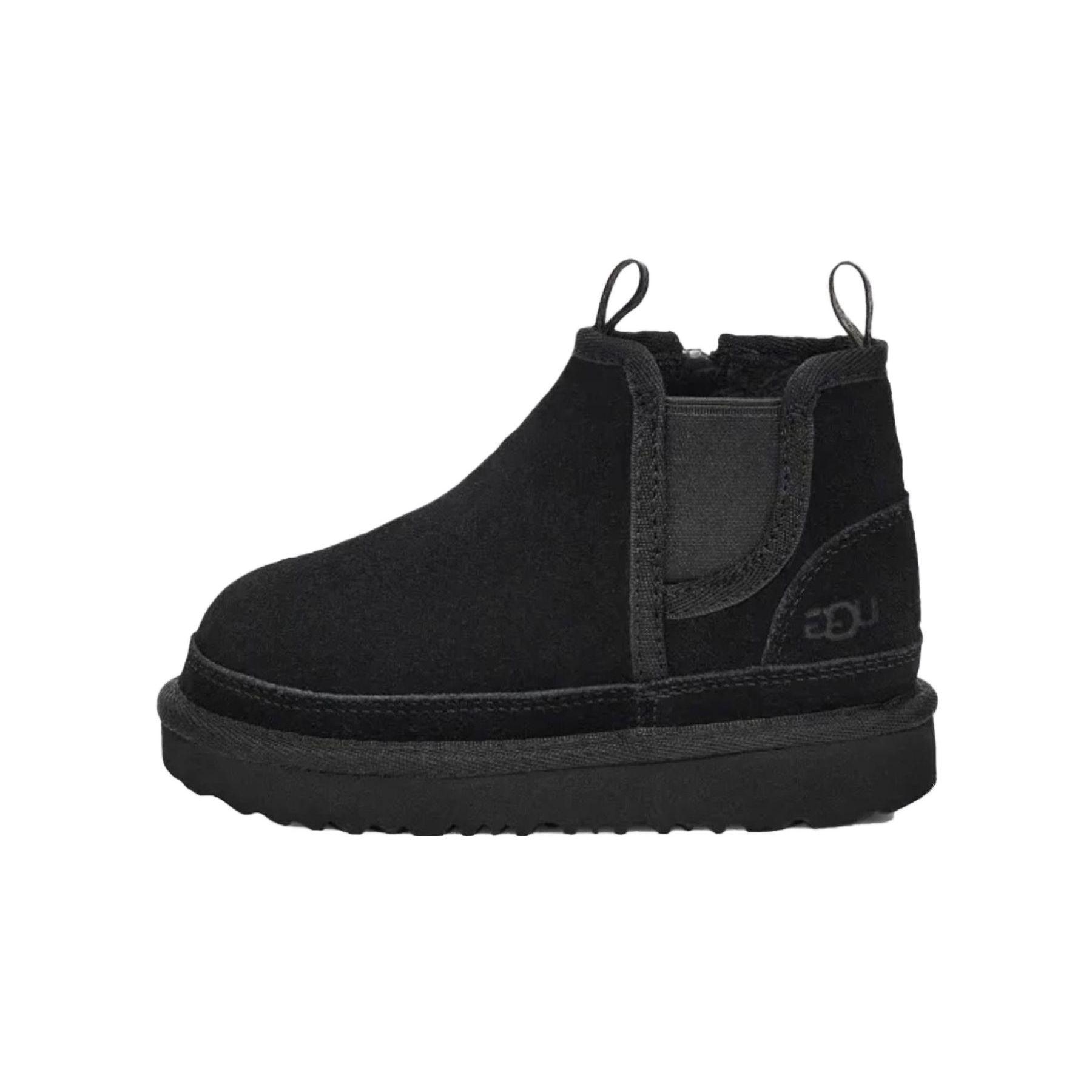 

UGG Удобные Теплые Низкие Детские Ботинки Детские ботинки Черные 1143706K-BLK 22