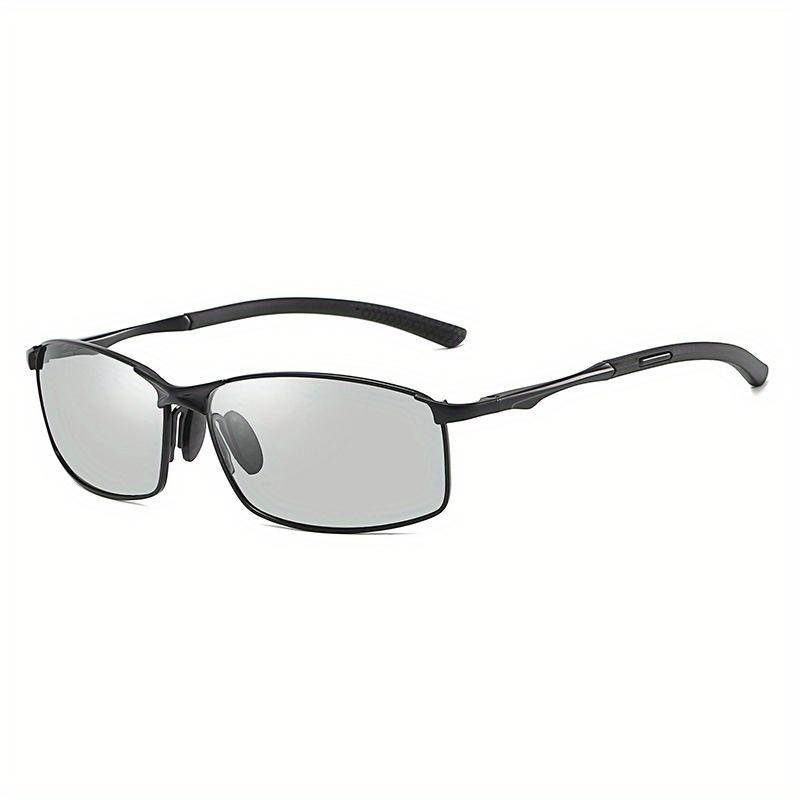 Non-Polarized Sunglasses Men Women Driving Mirror Eyeglasses Metal Frame Business Eyewear Men's Decorative Glasses