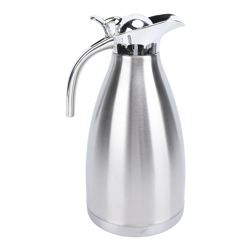 Stainless Steel Thermal Coffee Pot Multipurpose European Style Double Wall Large Capacity Insulated
