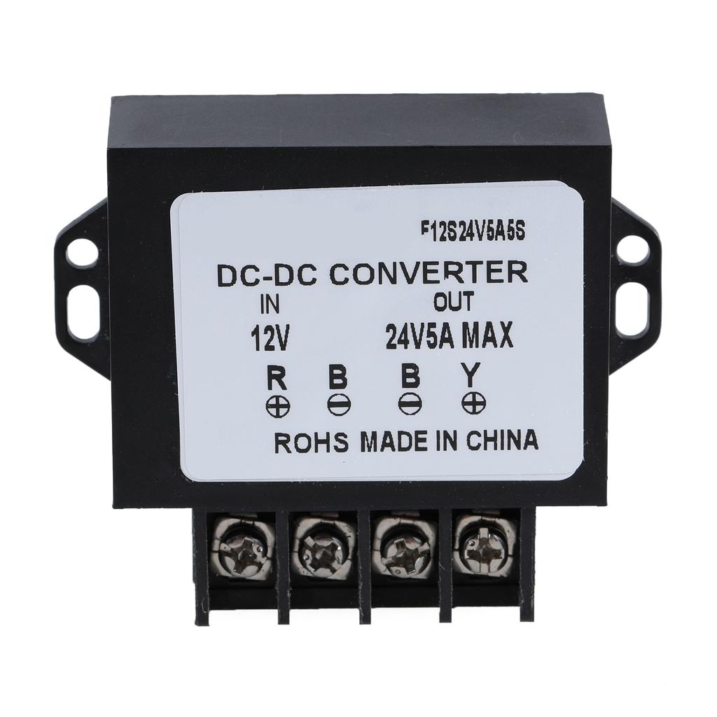 12V to 24V Converter 5A 120W 12V to 24V Step up Converter Block 12V to 24V Converter for LED Light Truck Vehicle Boats