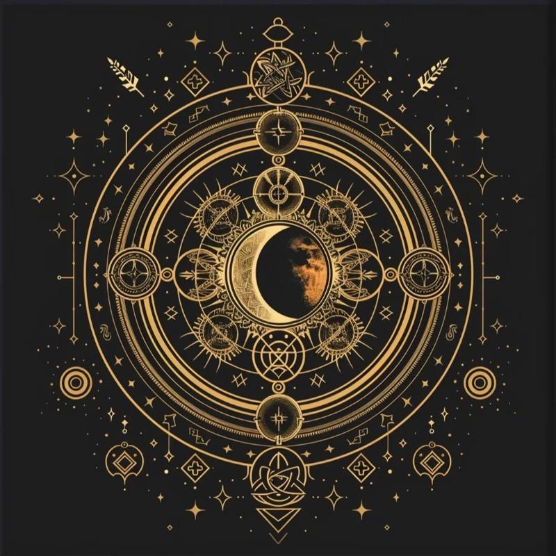Suede Tarot Patch Tablecloth Divination Altar Cover for Rune Magic Daily Board Games