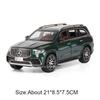 1:24 GLS63 G63 Alloy Model Car SUV Toy Diecast Metal Music Light Off-road Vehicle Models Ornaments For Children Kids Gifts