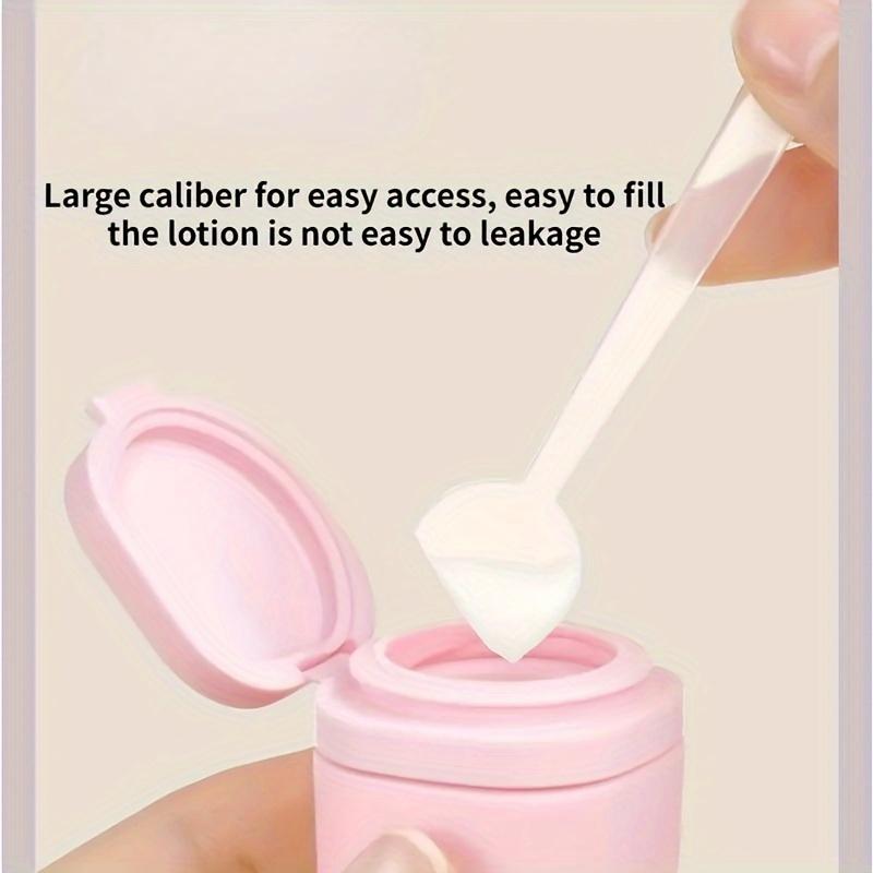 5Pcs/Set PE Cosmetics Bottle Travel Suit Shampoo Bath Gel Empty Bottle Lotion Bottle Face Cream Bottle