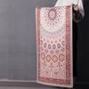 Oeny Bohemian Natural Rubber Suede Yoga Mat