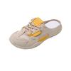 Summer New Half-tray Lazy Shoes Women's Mesh Breathable Student Board Shoes Casual Shoes Increase Height