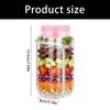 Functional Plastic Square Container For Various Food Freshness Preservations With Hassle Release Cleaning Maintenance