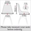 Printed Pattern Dining Chair Cover Stretch Fabric Fitted Chair Slipcover  Desk Chairs