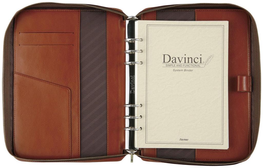 Raymay Fujii System Notebook Da Vinci Standard A5 Brown DSA3001C